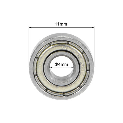 Harfington Deep Groove Ball Bearings Metric Double Shield High Carbon Steel Z2 Level