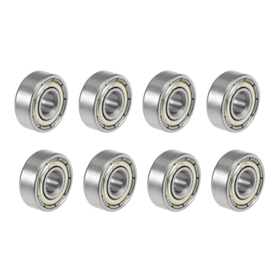 Harfington Deep Groove Ball Bearings Metric Double Shield High Carbon Steel Z2 Level