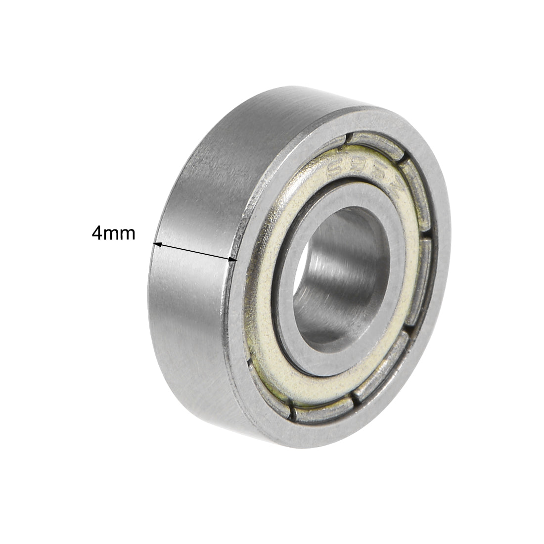 Harfington Deep Groove Ball Bearings Metric Double Shield High Carbon Steel Z2 Level