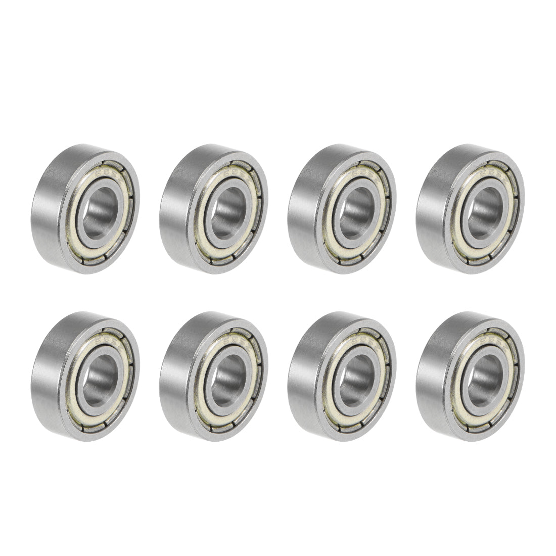 Harfington Deep Groove Ball Bearings Metric Double Shield High Carbon Steel Z2 Level