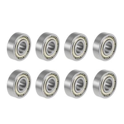 Harfington Deep Groove Ball Bearings Metric Double Shield High Carbon Steel Z2 Level