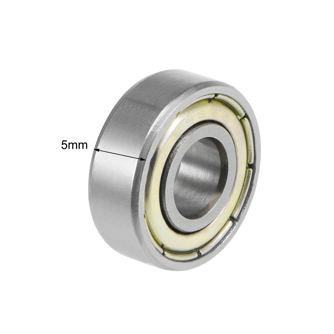 Harfington Deep Groove Ball Bearings Metric Double Shielded High Carbon Steel Z2 Level