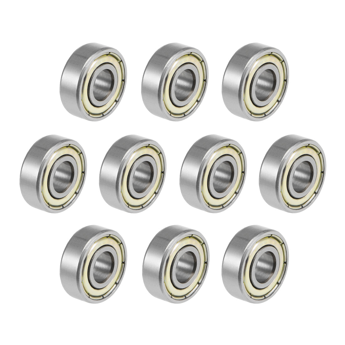 Harfington Deep Groove Ball Bearings Metric Double Shielded High Carbon Steel Z2 Level