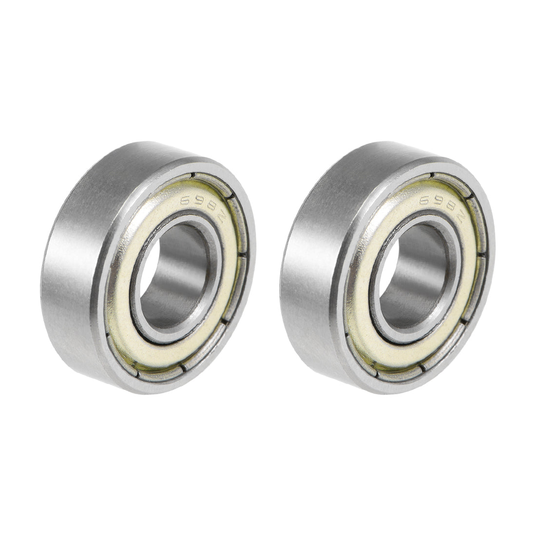 Harfington Deep Groove Ball Bearings Metric Double Shield High Carbon Steel Z2