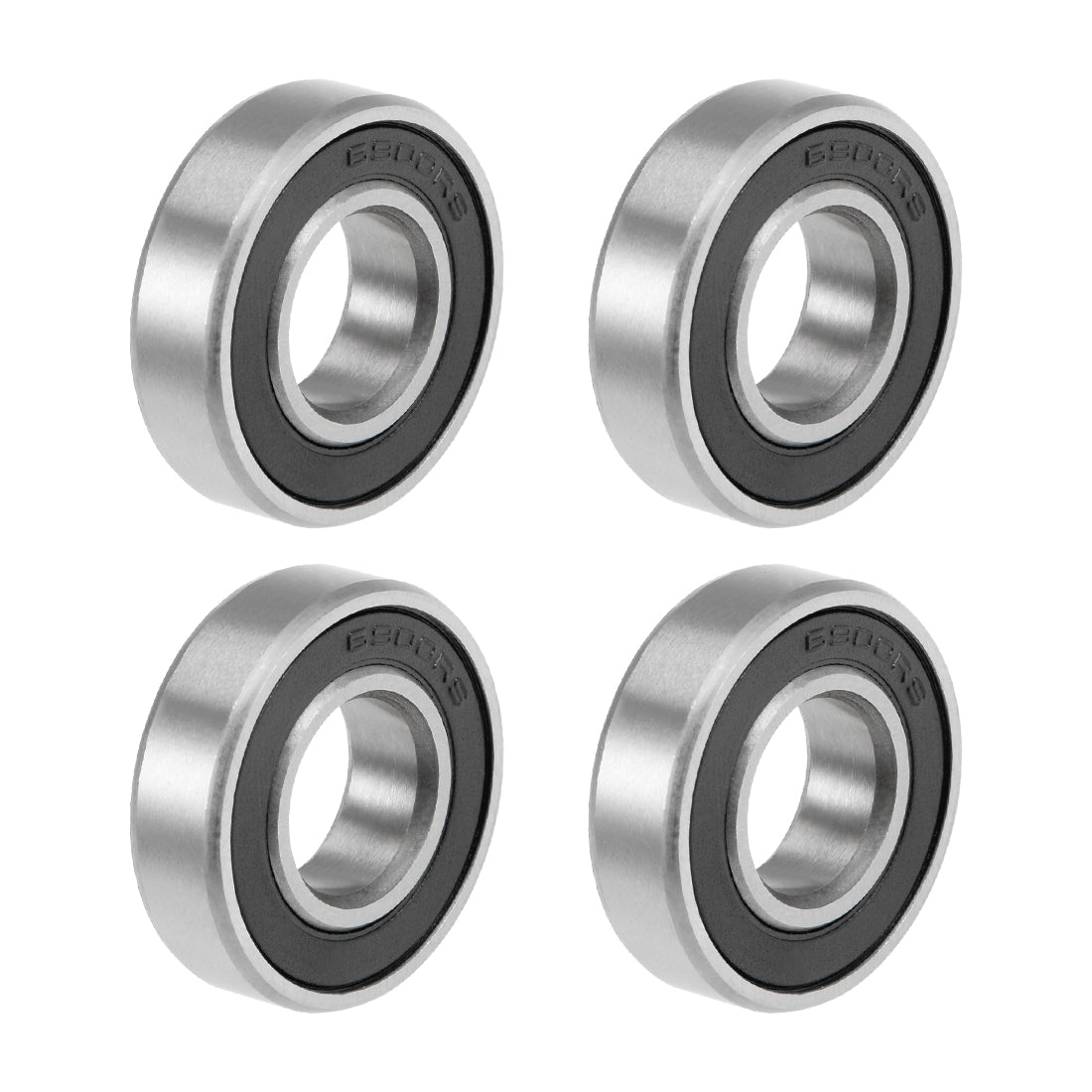 Harfington Deep Groove Ball Bearing Metric Double Sealed High Carbon Steel Z2