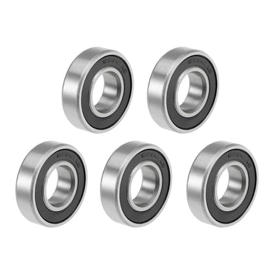 Harfington Deep Groove Ball Bearings Metric Double Sealed High Carbon Steel Z2 Level