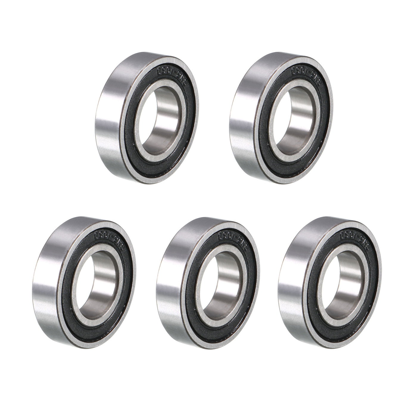 Harfington Deep Groove Ball Bearings Metric Double Sealed High Carbon Steel Z2 Level