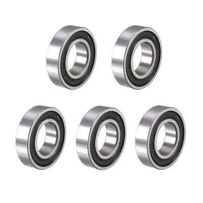 Harfington Deep Groove Ball Bearings Metric Double Sealed High Carbon Steel Z2 Level