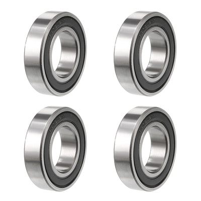 Harfington Deep Groove Ball Bearing Metric Double Sealed High Carbon Steel Z2