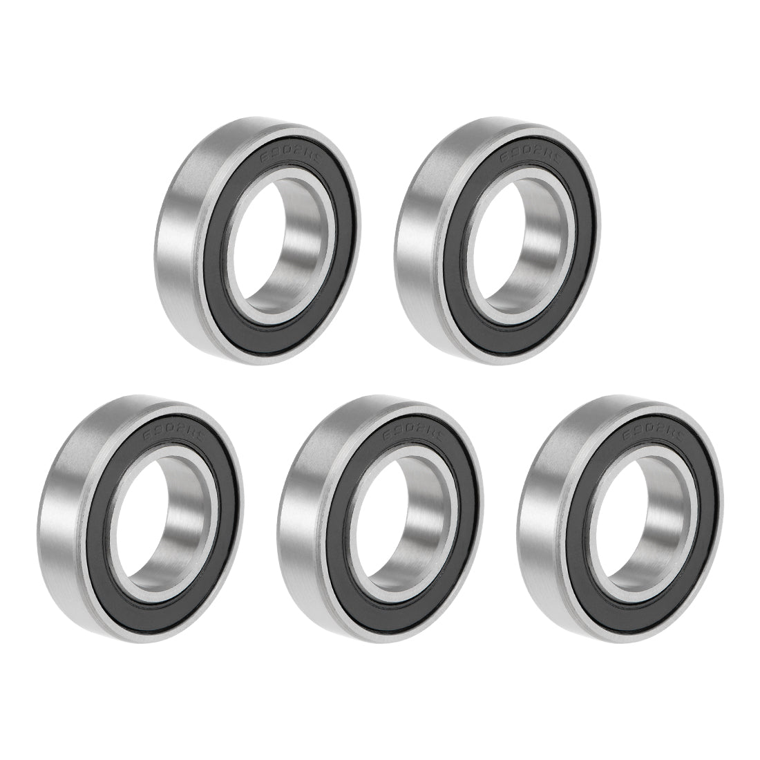 Harfington Deep Groove Ball Bearings Metric Double Sealed High Carbon Steel Z2 Level
