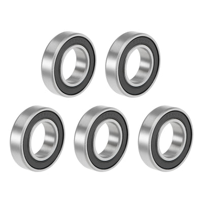 Harfington Deep Groove Ball Bearings Metric Double Sealed High Carbon Steel Z2 Level