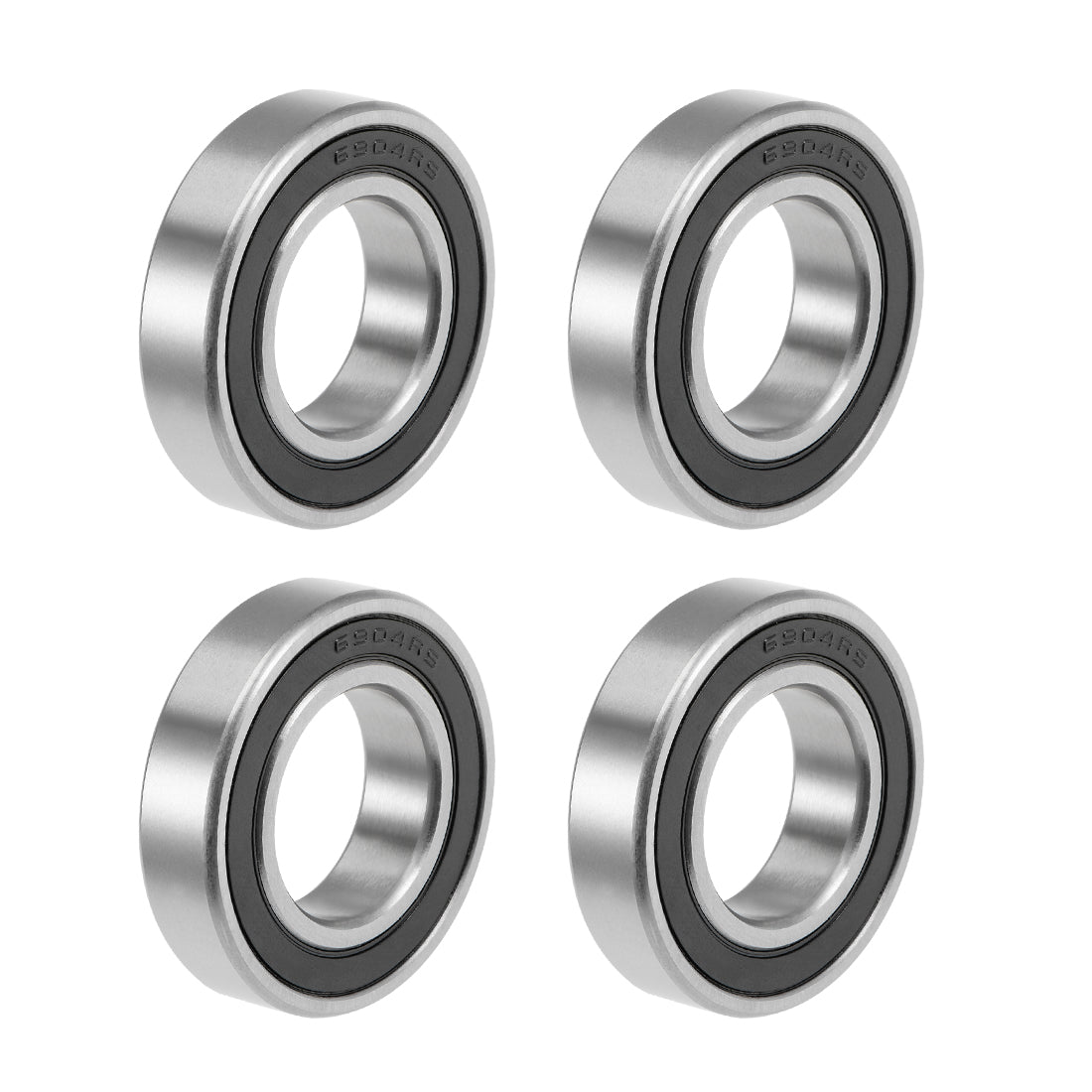 Harfington Deep Groove Ball Bearing Metric Double Sealed High Carbon Steel Z2