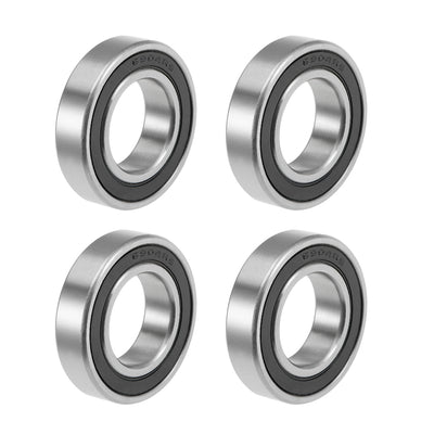 Harfington Deep Groove Ball Bearing Metric Double Sealed High Carbon Steel Z2