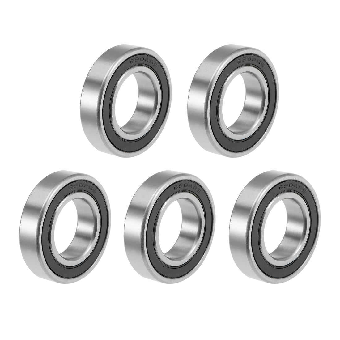 Harfington Deep Groove Ball Bearings Metric Double Sealed High Carbon Steel Z2 Level