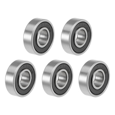 Harfington Deep Groove Ball Bearings Metric Double Sealed High Carbon Steel Z2 Level