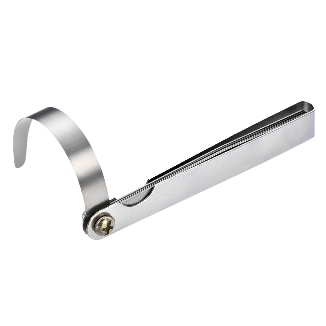 Harfington Feeler Gage Dual Marked Imperial Gap Measuring Tool (0.0015'' - 0.025'') Thickness Gauge 10 Blades