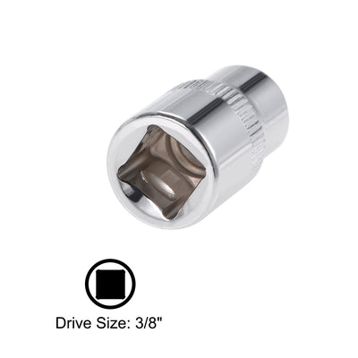 Harfington 3/8-Inch Drive External Torx Shallow Socket Set E8 E10 E11 E12 E14 E16 E18 E20 Cr-V Steel 8 Pcs