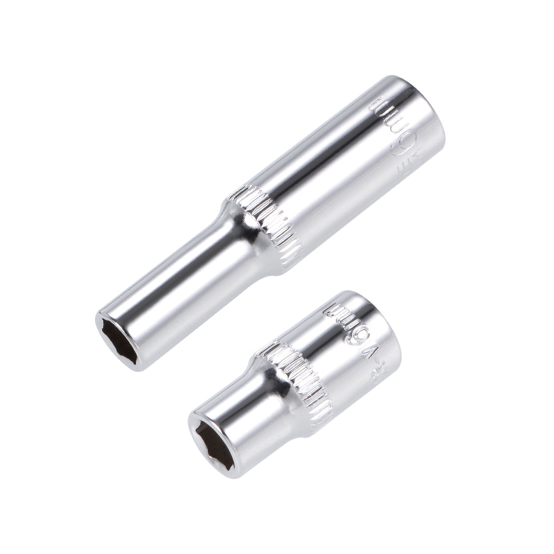 Harfington Drive by Deep and Shallow Socket Set, Cr-V, 6-Point, Metric
