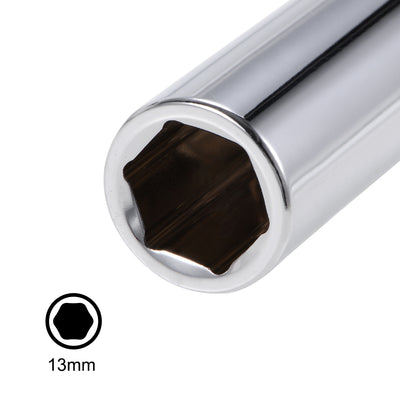 Harfington Drive by Deep and Shallow Socket Set, CR-V Steel, 6-Point, Metric