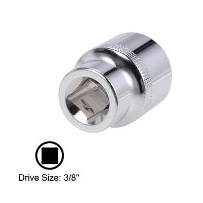 Harfington Drive by Deep and Shallow Socket Set, CR-V Steel, 6-Point, Metric