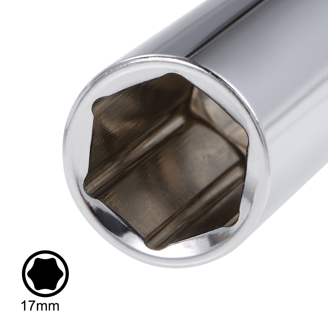 Harfington Square Drive by Deep and Shallow Socket Set, Cr-V, 6-Point, Metric