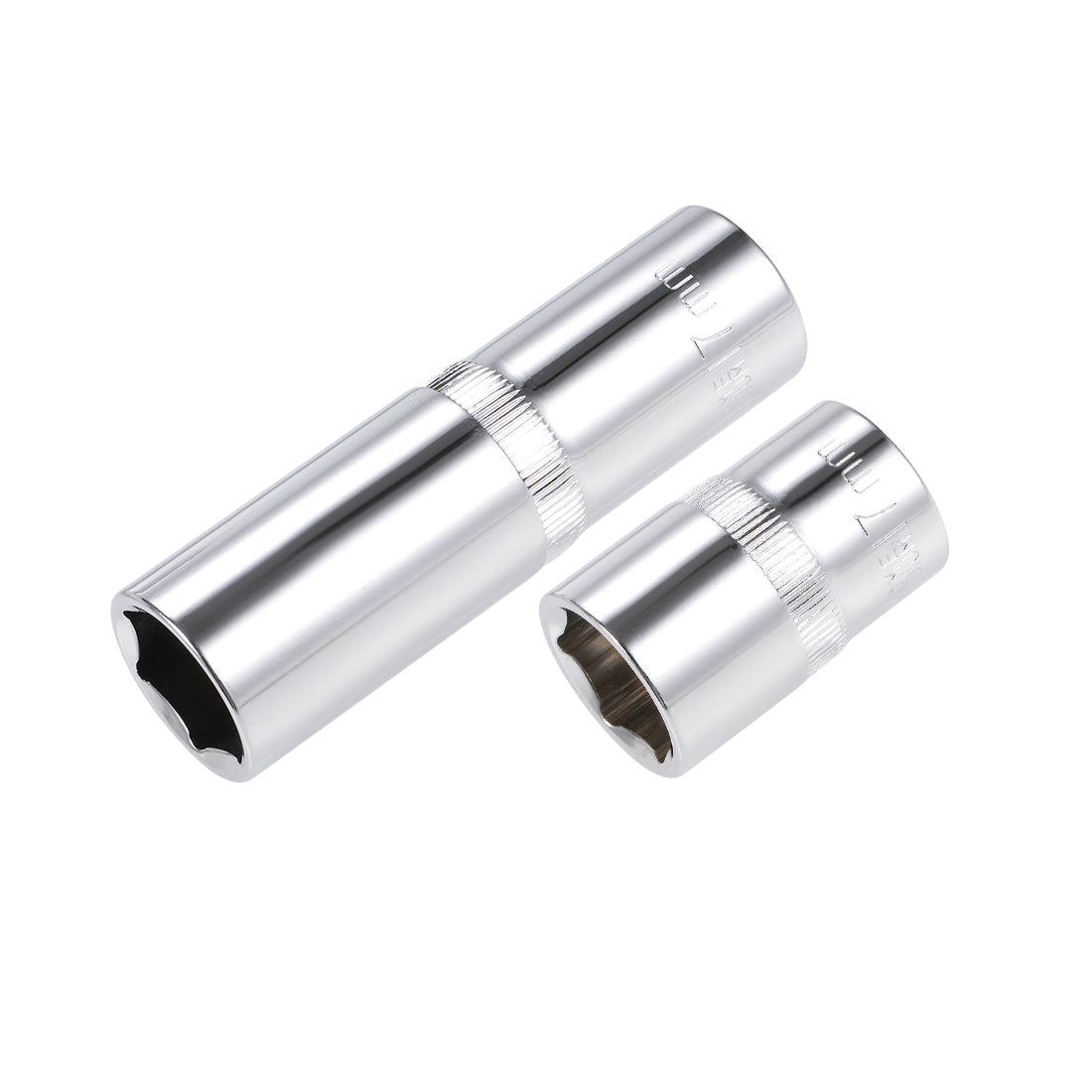 Harfington Square Drive by Deep and Shallow Socket Set, Cr-V, 6-Point, Metric