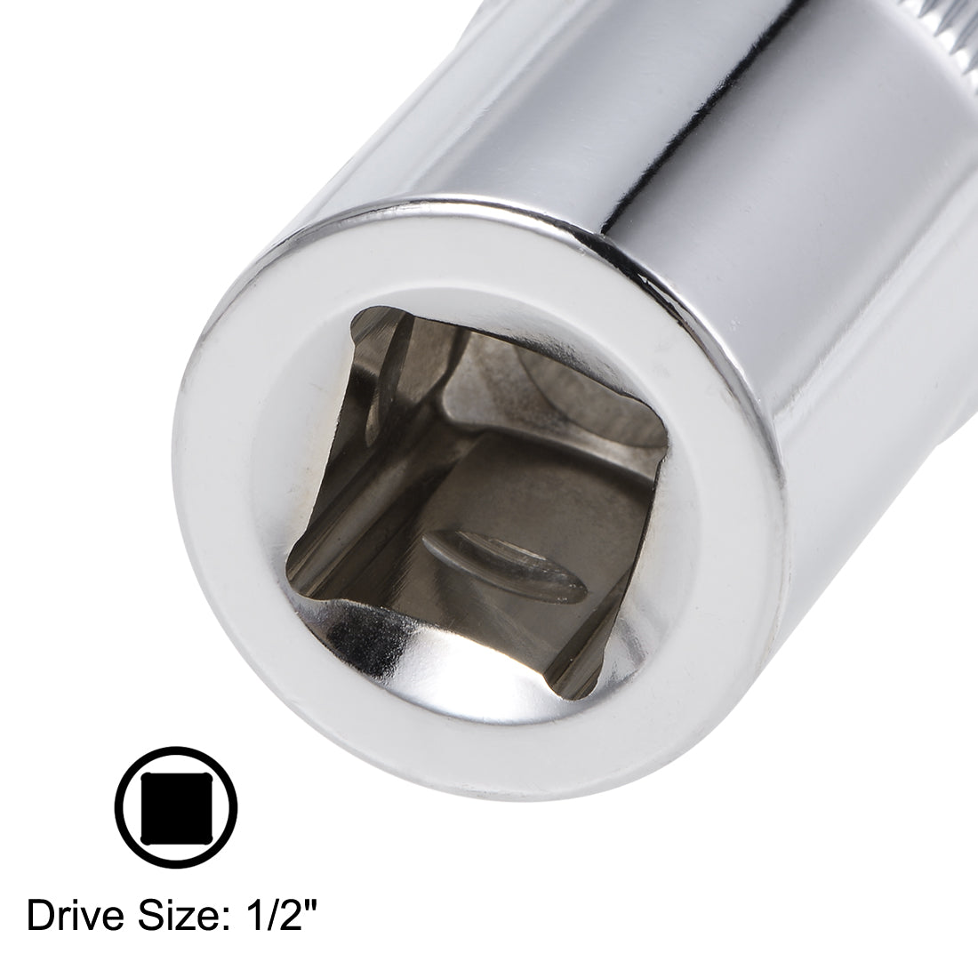 Harfington Square Drive by Deep and Shallow Socket Set, Cr-V, 6-Point, Metric