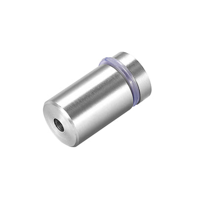 Harfington Glass Standoff Mount Solid Stainless Steel Wall Standoff Holder 18mmx33mm 4 Pcs