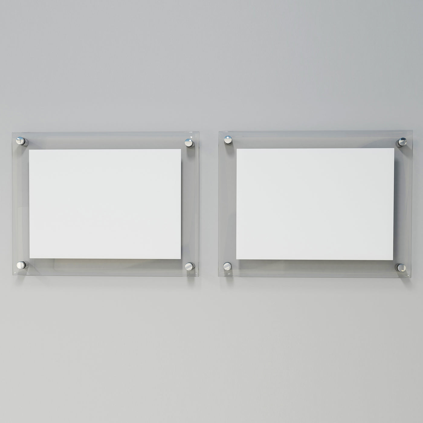 Harfington Glass Standoff Mount Solid Stainless Steel Wall Standoff Holder 18mmx33mm 4 Pcs