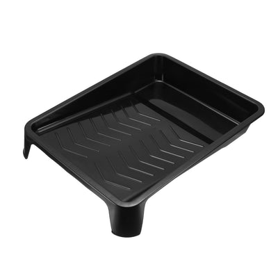 Harfington Paint Roller Tray for 9 Inch Plastic Liner for Painting Brush Black