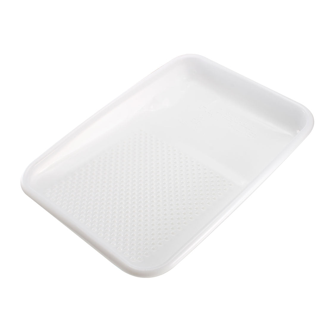 Harfington Paint Roller Tray for 9 Inch PP Liner for Painting Brush White 2pcs