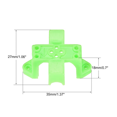 Harfington 130 Electric Motor Kit 3V 24000RPM, Motor Mounting Bracket Holder 5 Set