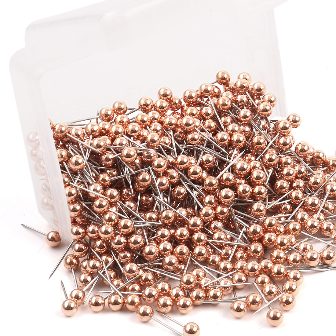 Harfington 1500pcs Round Head Push Pins Thumb Tacks for Home Bulletin Board Crafts 3 Colors