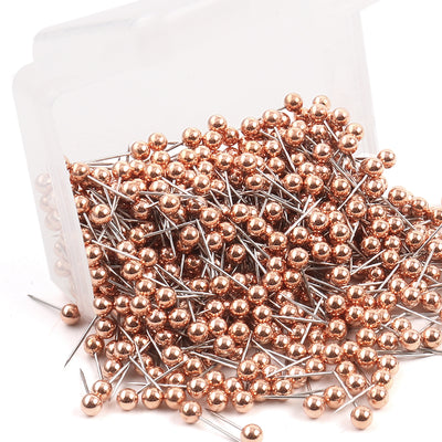 Harfington 1500pcs Round Head Push Pins Thumb Tacks for Home Bulletin Board Crafts 3 Colors