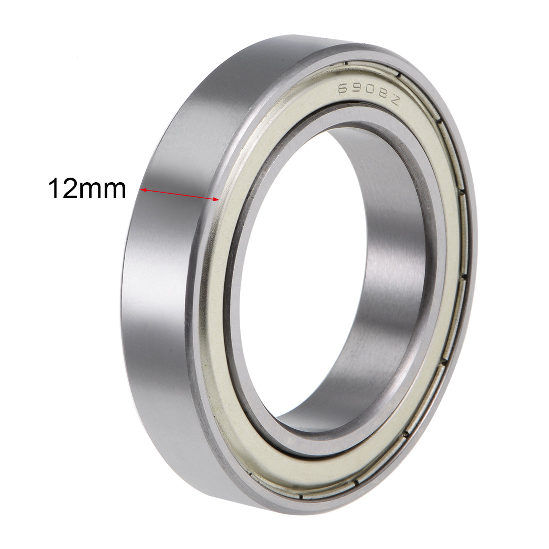 Harfington Deep Groove Ball Bearings Metric Double Shielded High Carbon Steel Z2