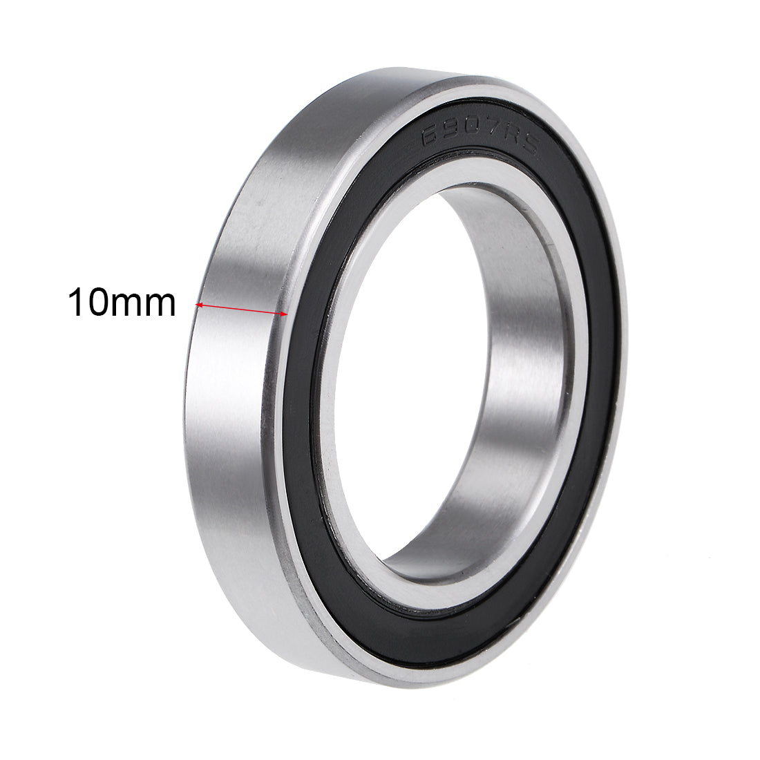 Harfington Deep Groove Ball Bearings Metric Double Sealed High Carbon Steel Z2 Bearing