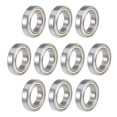 Harfington Deep Groove Ball Bearings Metric Double Shielded High Carbon Steel Z2 Level