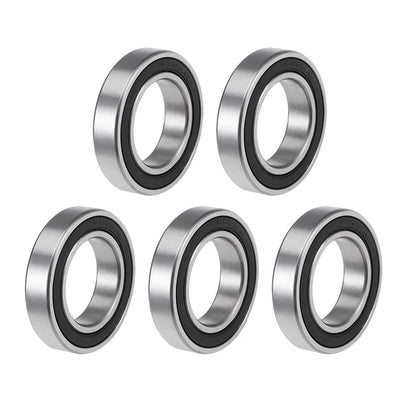 Harfington Deep Groove Ball Bearings Metric Double Sealed High Carbon Steel Z2 Level