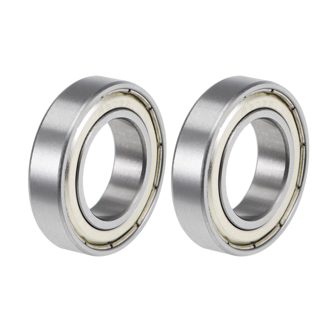 Harfington Deep Groove Ball Bearings Metric Double Shield High Carbon Steel Z2