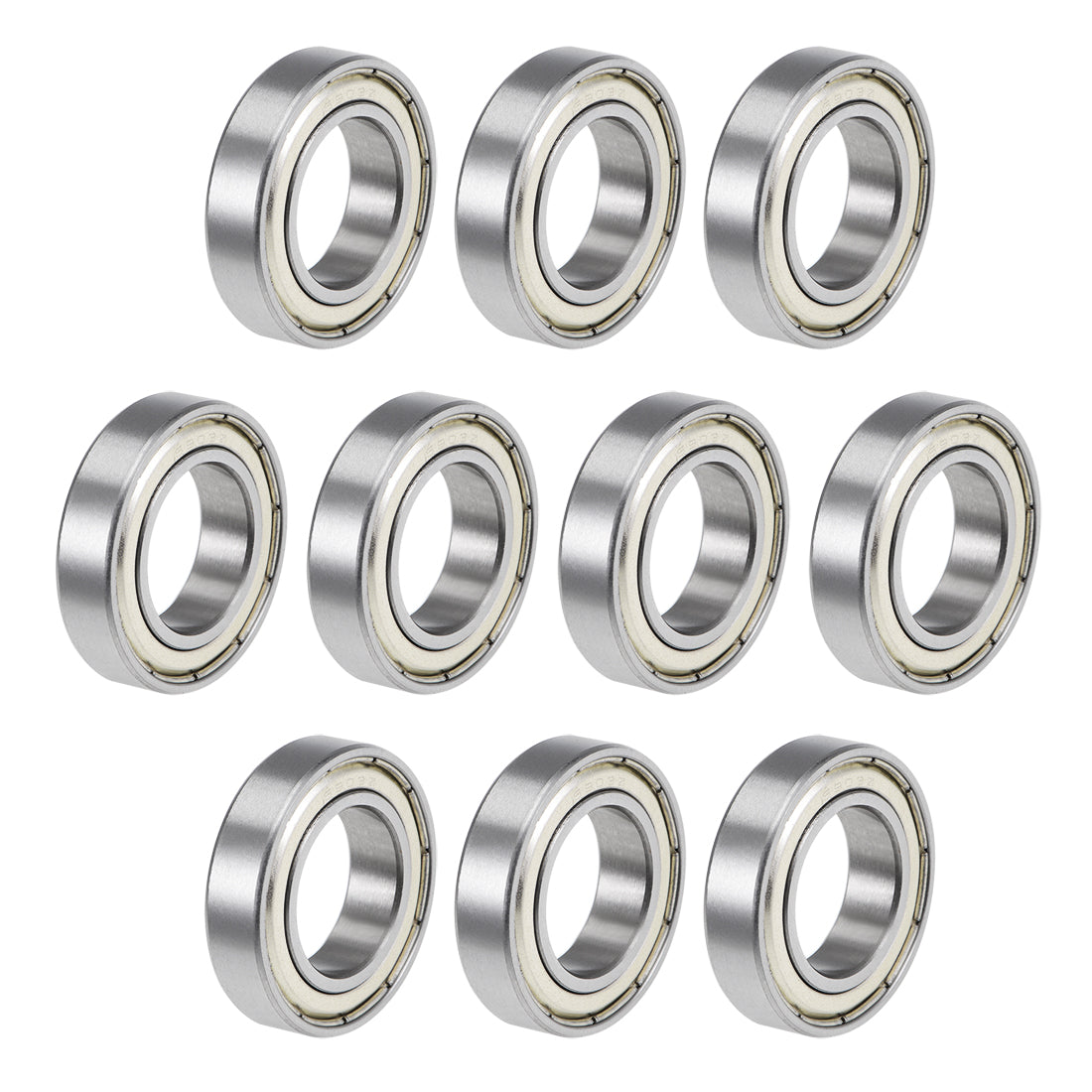 Harfington Deep Groove Ball Bearings Metric Double Shielded High Carbon Steel Z2 Level