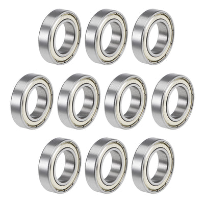 Harfington Deep Groove Ball Bearings Metric Double Shielded High Carbon Steel Z2 Level