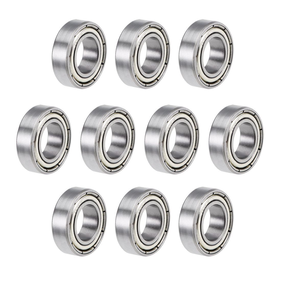 Harfington Deep Groove Ball Bearings Metric Double Shielded High Carbon Steel Z2 Level