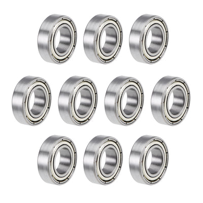 Harfington Deep Groove Ball Bearings Metric Double Shielded High Carbon Steel Z2 Level