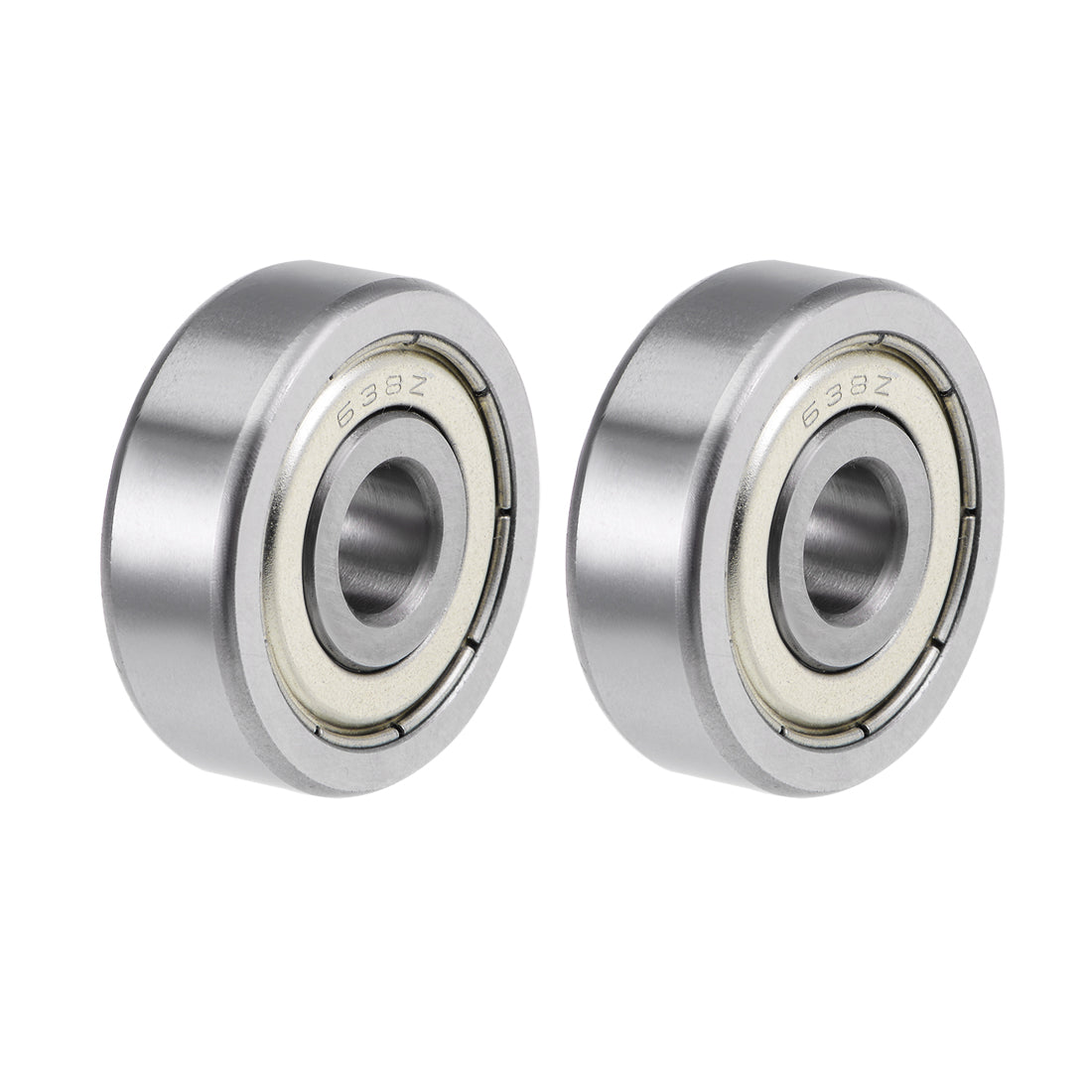 Harfington Deep Groove Ball Bearings Metric Double Shield High Carbon Steel Z2