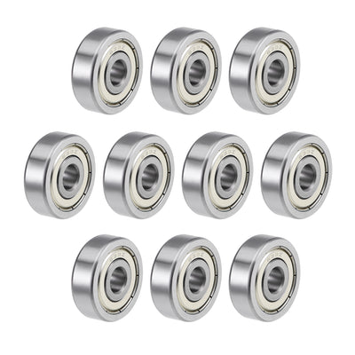 Harfington Deep Groove Ball Bearings Metric Double Shielded High Carbon Steel Z2 Level