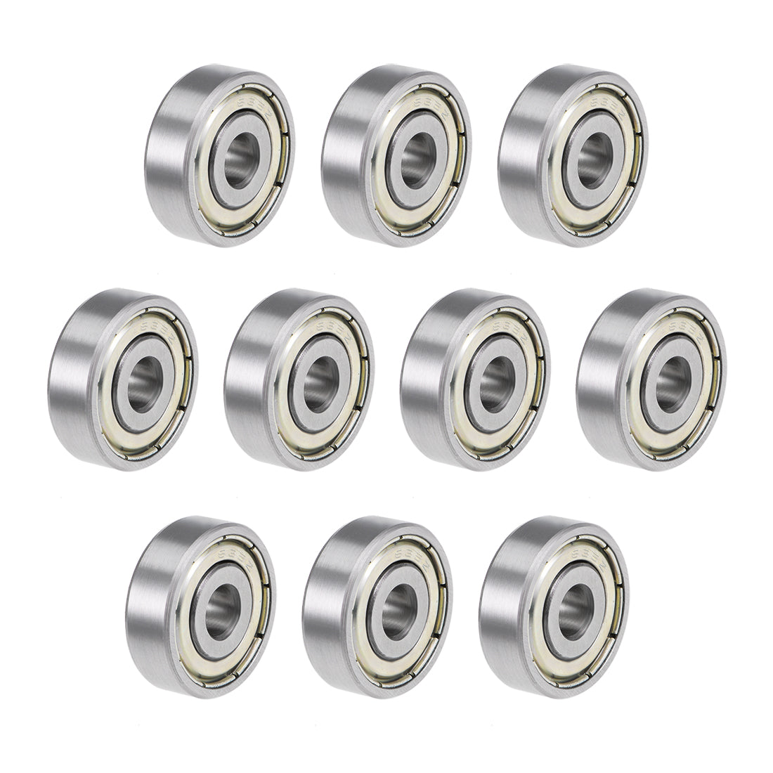 Harfington Deep Groove Ball Bearings Metric Double Shielded High Carbon Steel Z2 Level