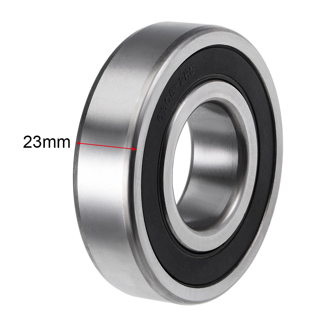 Harfington Deep Groove Ball Bearings Metric Double Sealed High Carbon Steel Z2