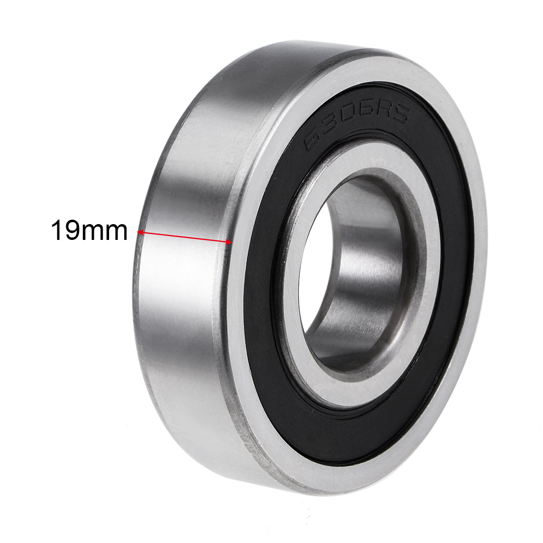Harfington Deep Groove Ball Bearings Metric Double Sealed High Carbon Steel Z2 Bearing
