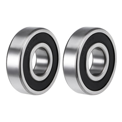 Harfington Deep Groove Ball Bearings Metric Double Sealed High Carbon Steel Z2 Bearing