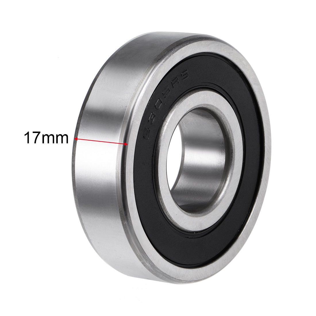Harfington Deep Groove Ball Bearing Metric Double Sealed High Carbon Steel Z2